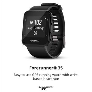 SOLD Garmin Forerunner 35 Very Good Condition